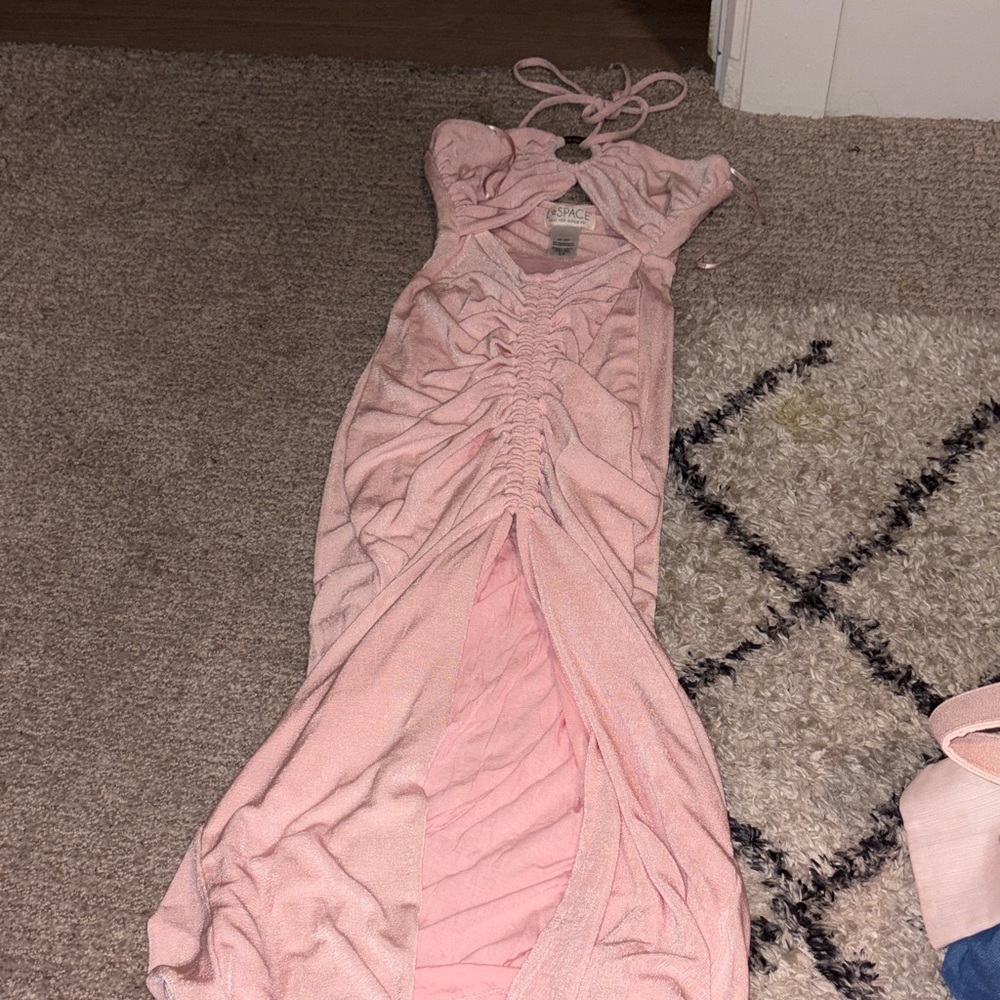 L*Space Pink Maxi Dress